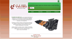 Desktop Screenshot of calzadovulcano.com